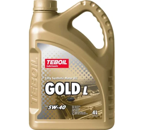 Моторное масло TEBOIL Gold L 5W-40, 4л